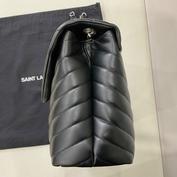 Ysl - Saint laurent medium loulou in black - Picture 7 of 13